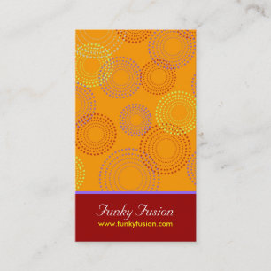 Cartões de visitas Funky