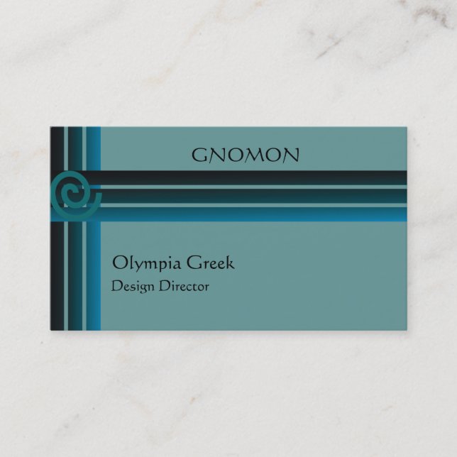 Cartões de visitas geométricos (Frente)