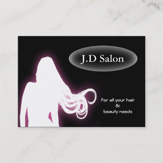 Cartões de visitas Hair Salon (Frente)