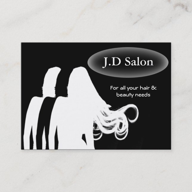 Cartões de visitas Hair Salon (Frente)