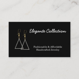 cartões de visitas handcrafted elegantes do