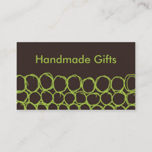 Cartões de visitas Handmade