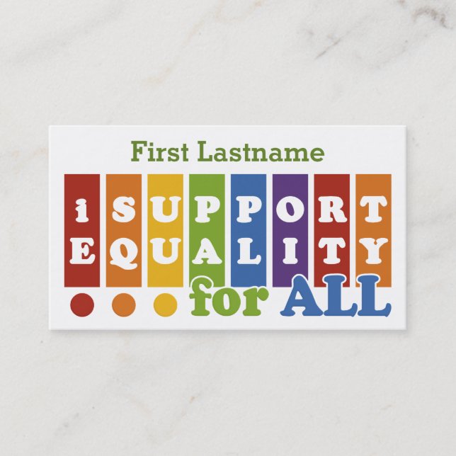 Cartões de visitas iguais do costume dos direitos (Frente)