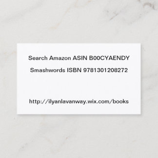 Cartões de visitas indestrutíveis do universo