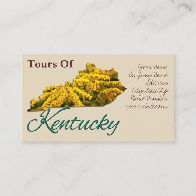 cartões de visitas - KENTUCKY (Frente)