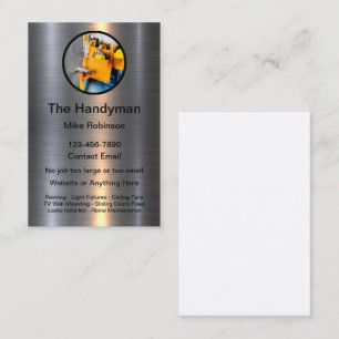 Cartões de visitas Legal Classy Handyman