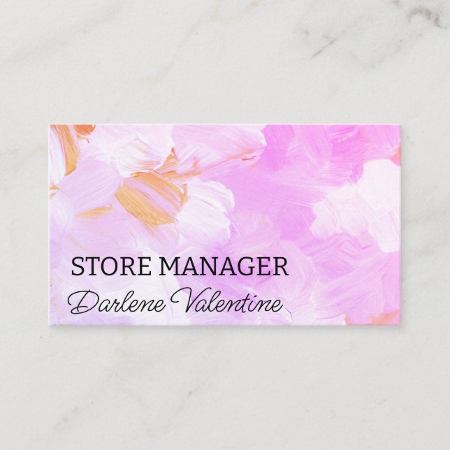 Cartões de visitas lindíssimos (Frente)