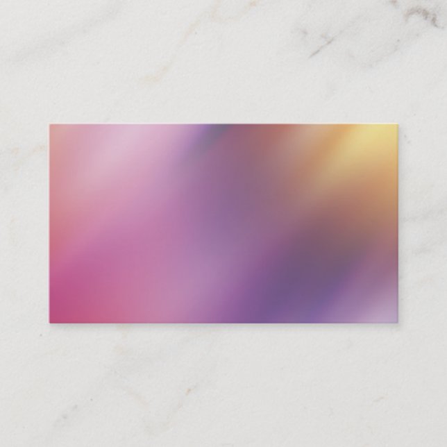 Cartões de visitas lisos vazios (Frente)