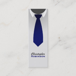 Cartões de visitas magros do laço