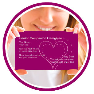 Cartões de visitas mais velho