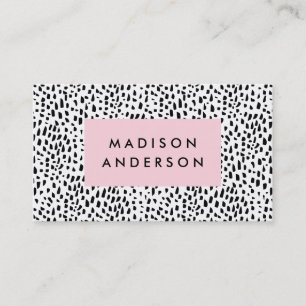 Cartões de visitas manchados