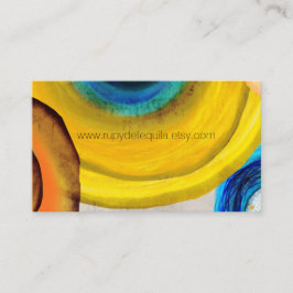 Cartões de visitas maravilhosos Floral