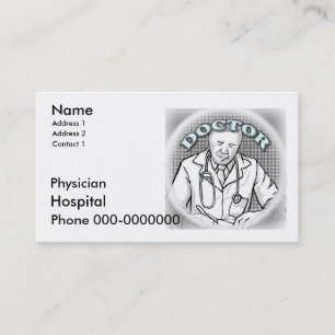 Cartões de visitas médicos