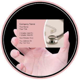 Cartões de visitas médicos