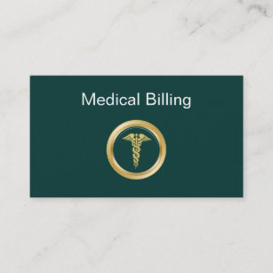 Cartões de visitas médicos do faturamento