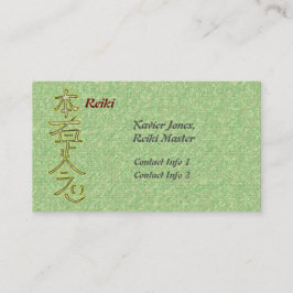 cartões de visitas-mestre personalizados da Reiki