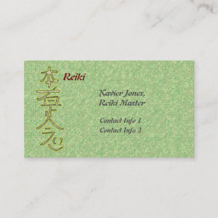 cartões de visitas-mestre personalizados da Reiki