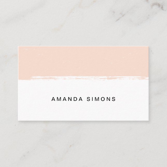 Cartões de visitas minimalistas (Frente)