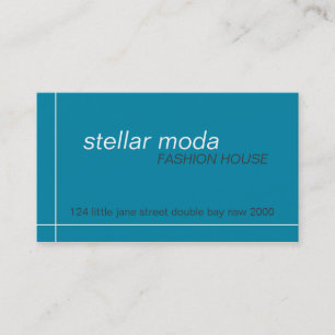 cartões de visitas > moda estelar [cerceta+carvã