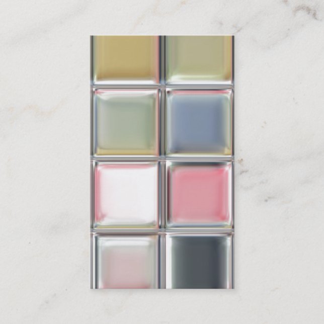 Cartões de visitas modelo personalizáveis do Tinke (Frente)