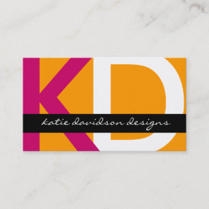 Cartões de visitas modernos