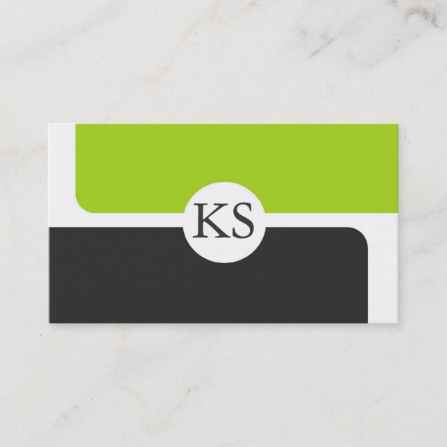 Cartões de visitas modernos (Frente)