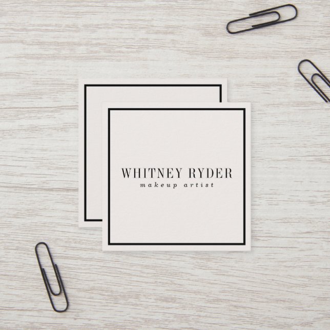 Cartões de visitas modernos (Frente/Verso In Situ)