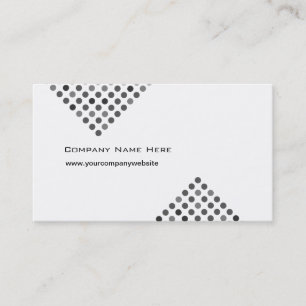 Cartões de visitas modernos