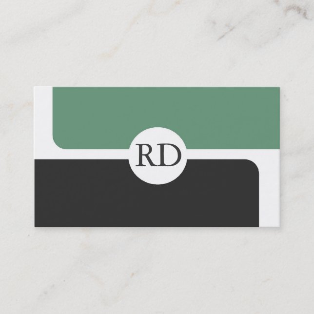 Cartões de visitas modernos (Frente)