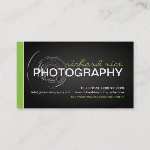 Cartões de visitas modernos 2 do fotógrafo