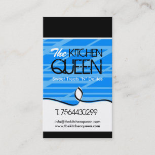 Cartões de visitas modernos da padaria