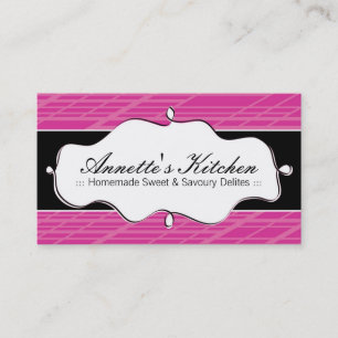 Cartões de visitas modernos do cozinheiro chefe