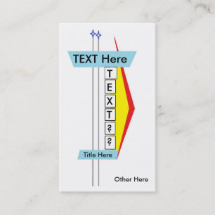 Cartões de visitas modernos do famoso do meio