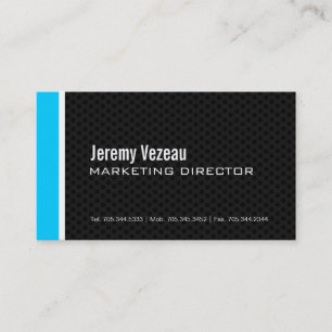 Cartões de visitas modernos do Financial Planner