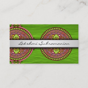 Cartões de visitas modernos do profissional dos