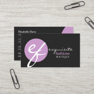 Cartões de visitas modernos e elegantes da forma