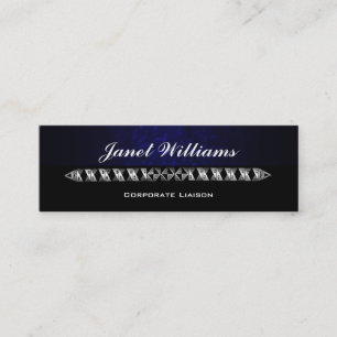 Cartões de visitas modernos profissionais finos