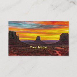 Cartões de visitas Monument Valley 3