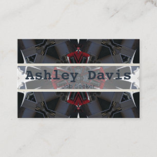 cartões de visitas não empregados