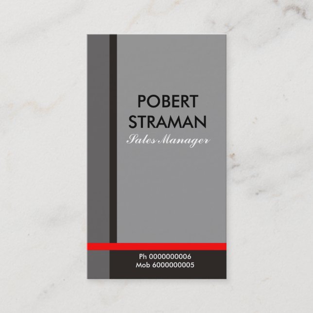 Cartões de visitas Neat (Frente)