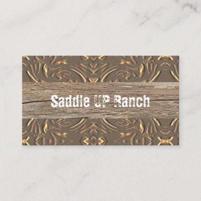 Cartões de visitas ocidentais (Frente)