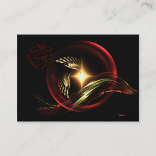 Cartões de visitas Om Sagrados