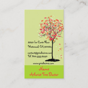 Cartões de visitas para arquitetos paisagistas