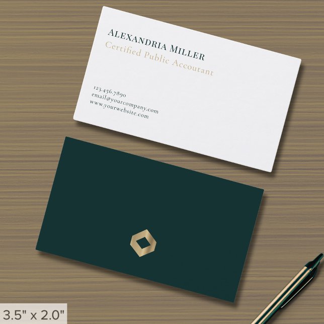 Cartões de visitas para CPA (Criador carregado)