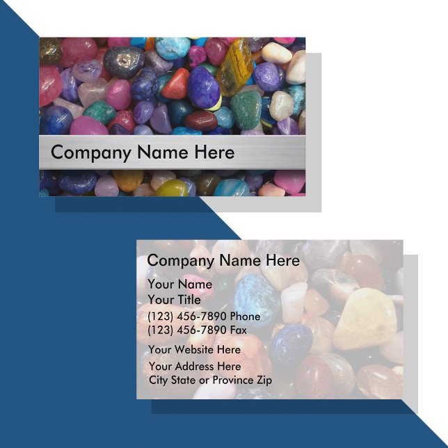 Cartões de visitas para lapidação (Criador carregado)