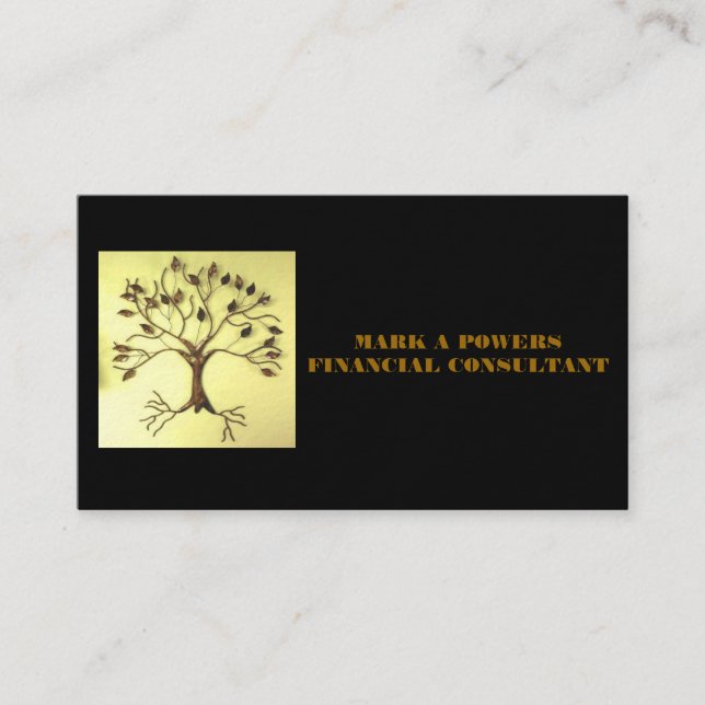 CARTÕES DE VISITAS PARA O CONSULTANTE FINANCEIRO (Frente)