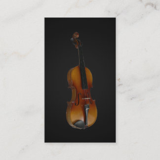 Cartões de visitas para violinistas