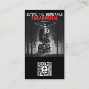 Cartões de visitas paranormais