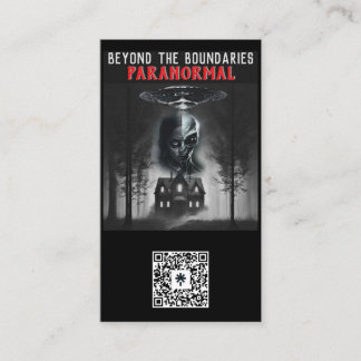Cartões de visitas paranormais