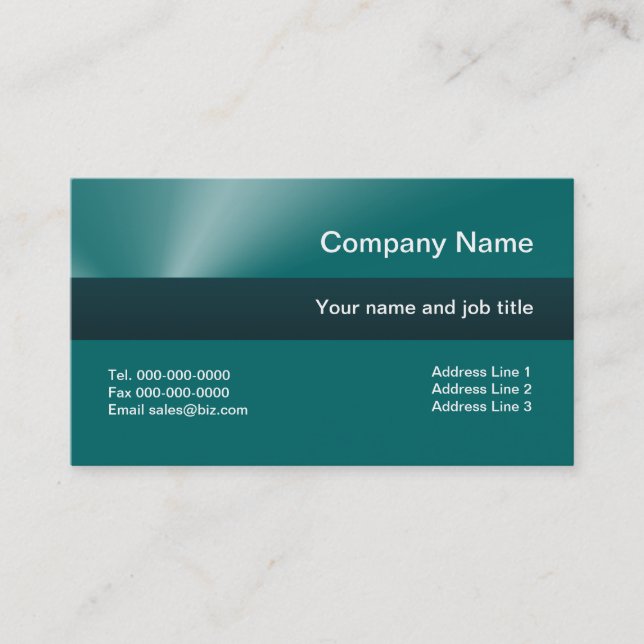 Cartões de visitas personalizados (Frente)